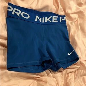 Nike Pro Deep Blue Performance Shorts